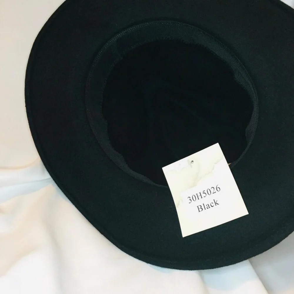 Fedora Hats Light Brown or Black